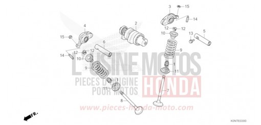 ARBRE A CAMES/SOUPAPE CBF125MEFT de 2026